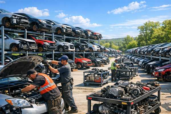 The Evolution of Automotive Salvage Yards From Scrap Lots to Valuable Parts Sources